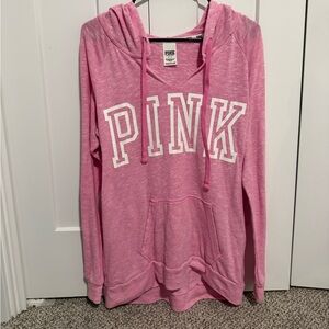 Small Victoria’s Secret PINK Heathered hoodie